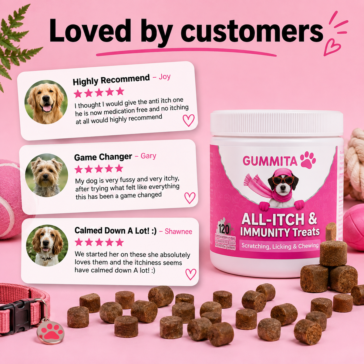 Gummita All-Itch & Immunity Chews