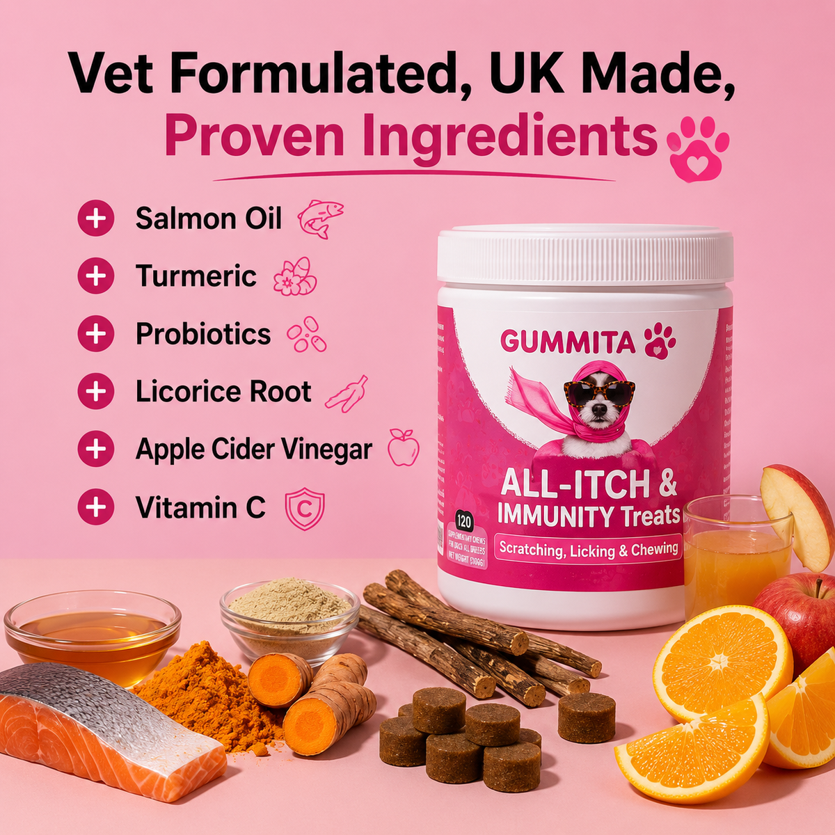 Gummita All-Itch & Immunity Chews
