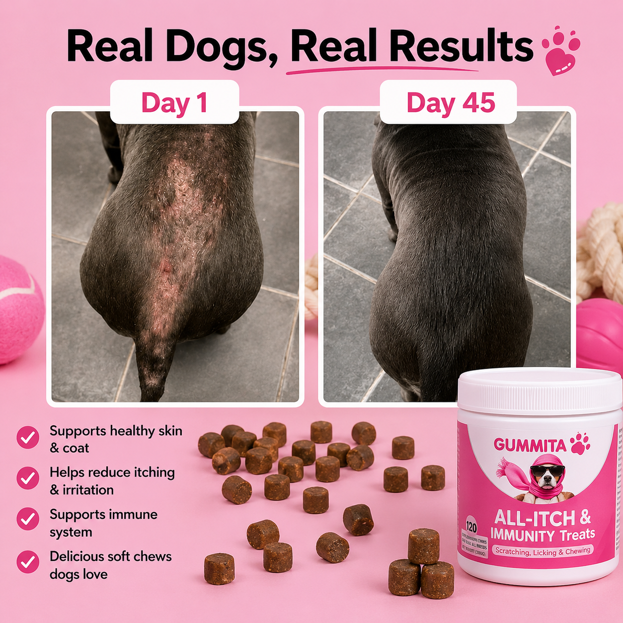 Gummita All-Itch & Immunity Chews